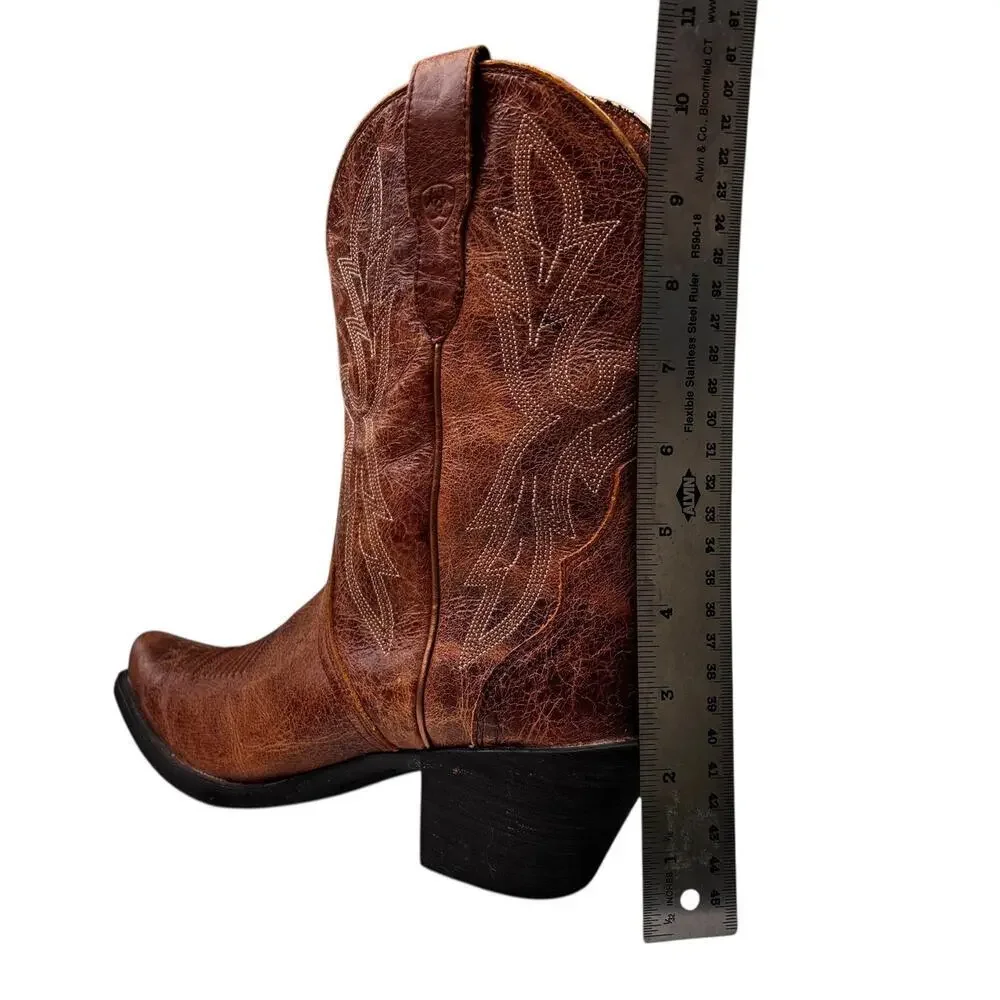 Ariat Round Up Bella Western Bootie Women’s Size 7.5B - Picture 9 of 10